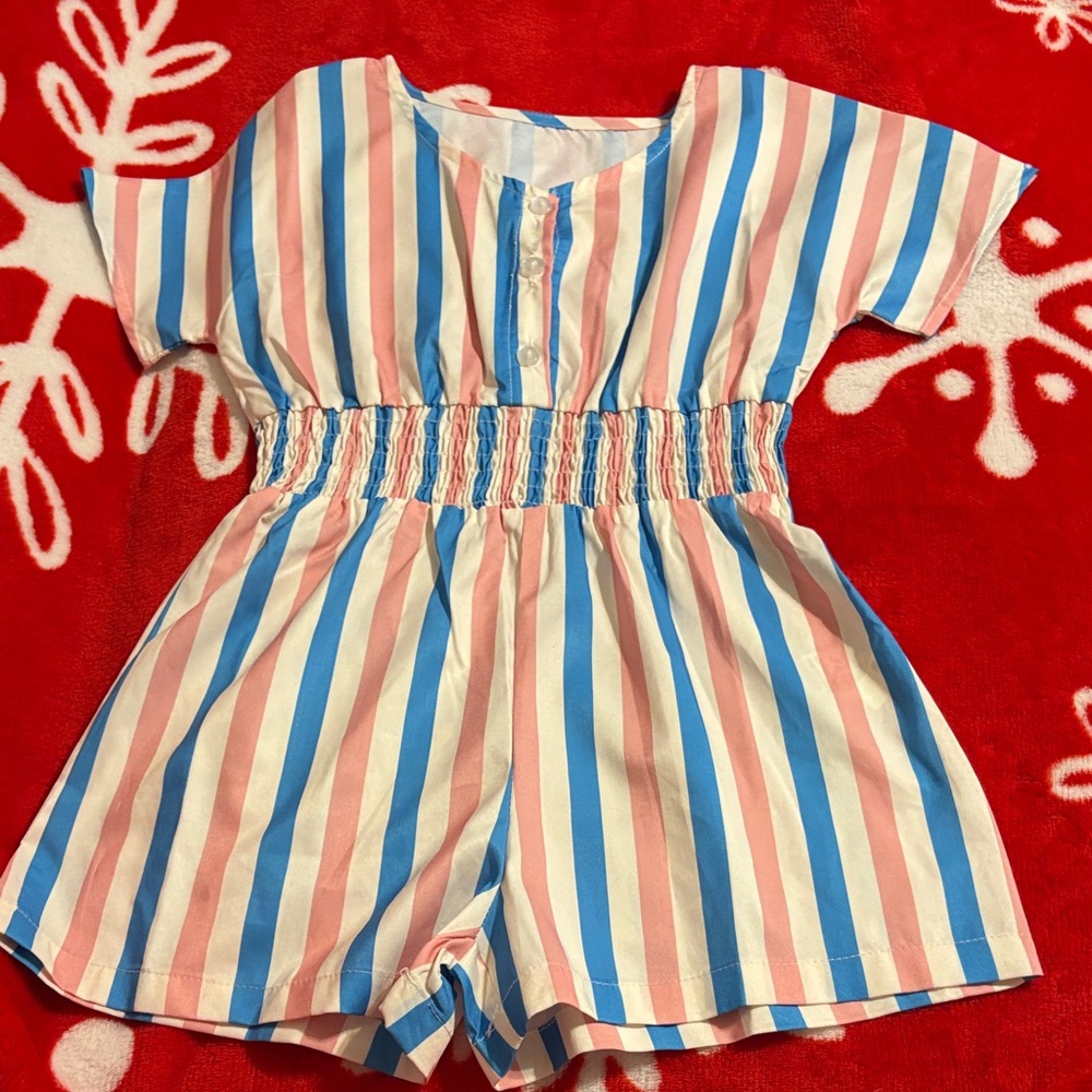 Striped Romper
